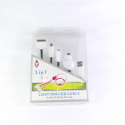 3 in 1 USB cable with light ($9.50) model-(3UL-15)