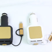 Two USB port with iphone and V8 head car charger ($15.00) model (CC-32)